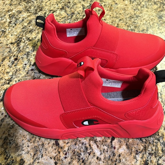 Champion Red Sneakers Legend Slip On Mesh - Picture 8 of 8